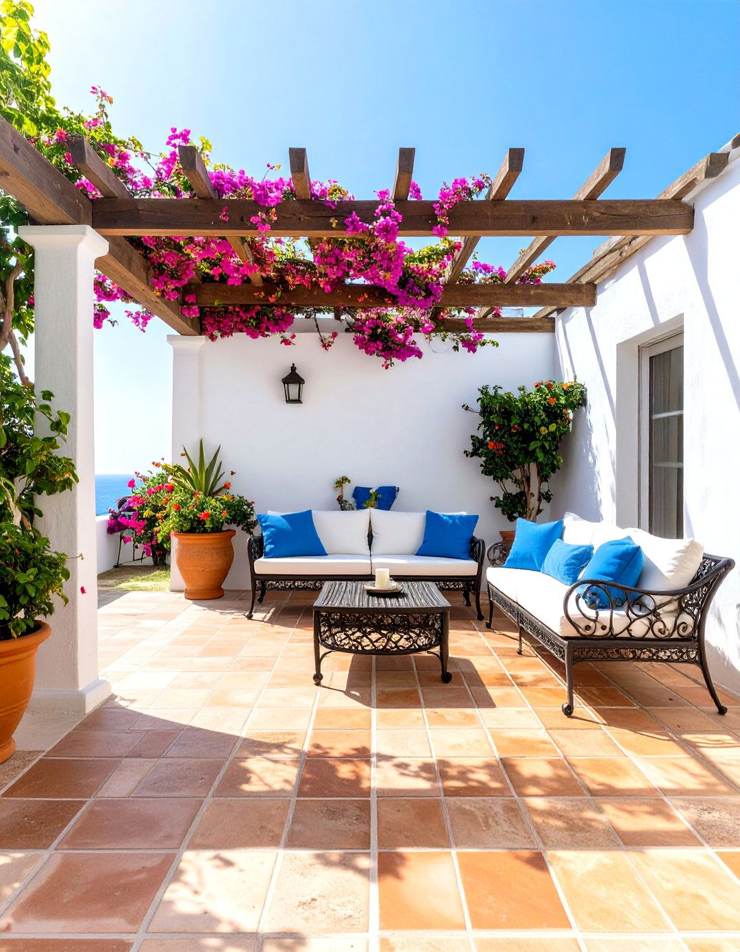 The Mediterranean Terrace Patio - 30 backyard patio designs