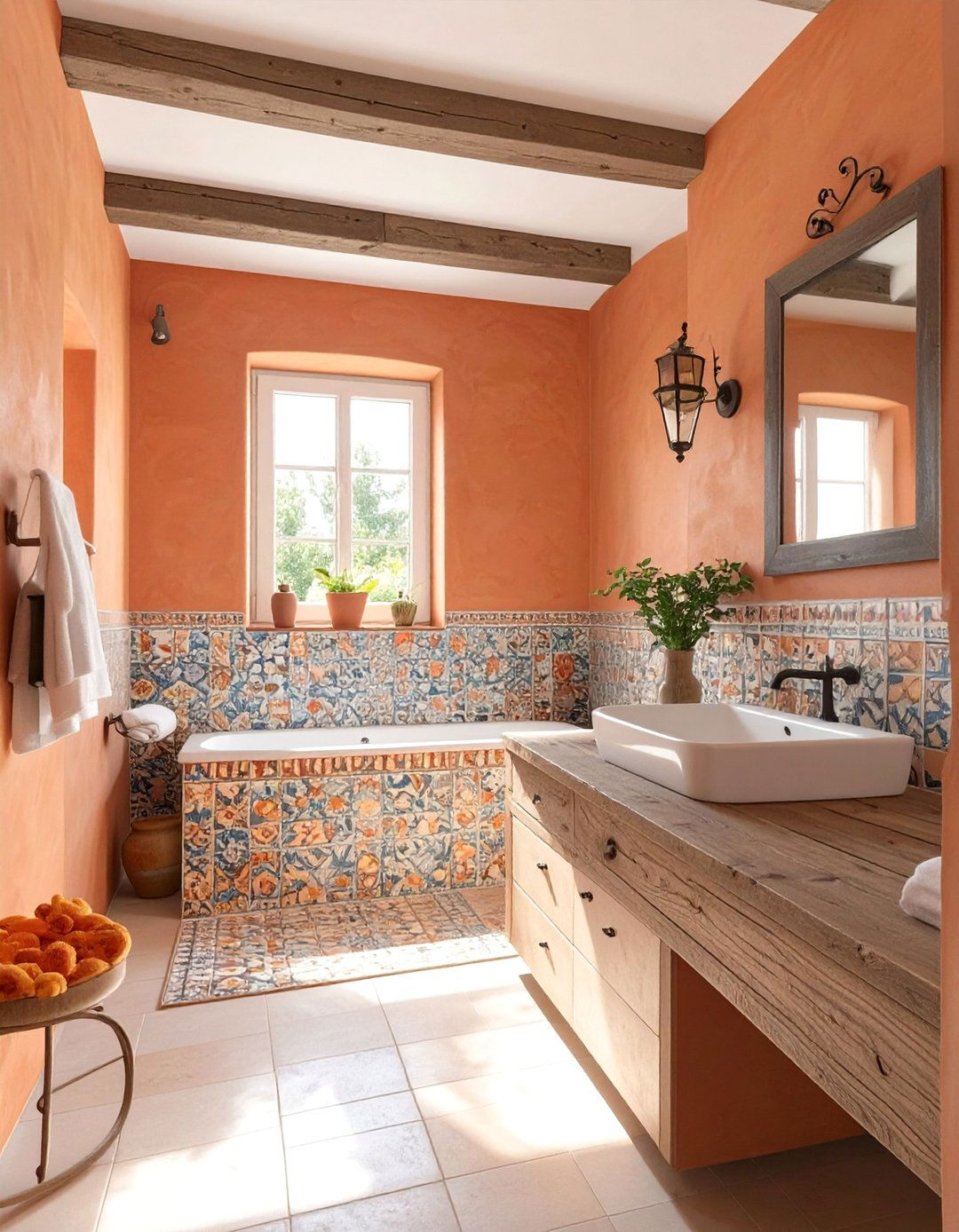The Mediterranean Villa Bathroom - 30 bathroom decoration ideas