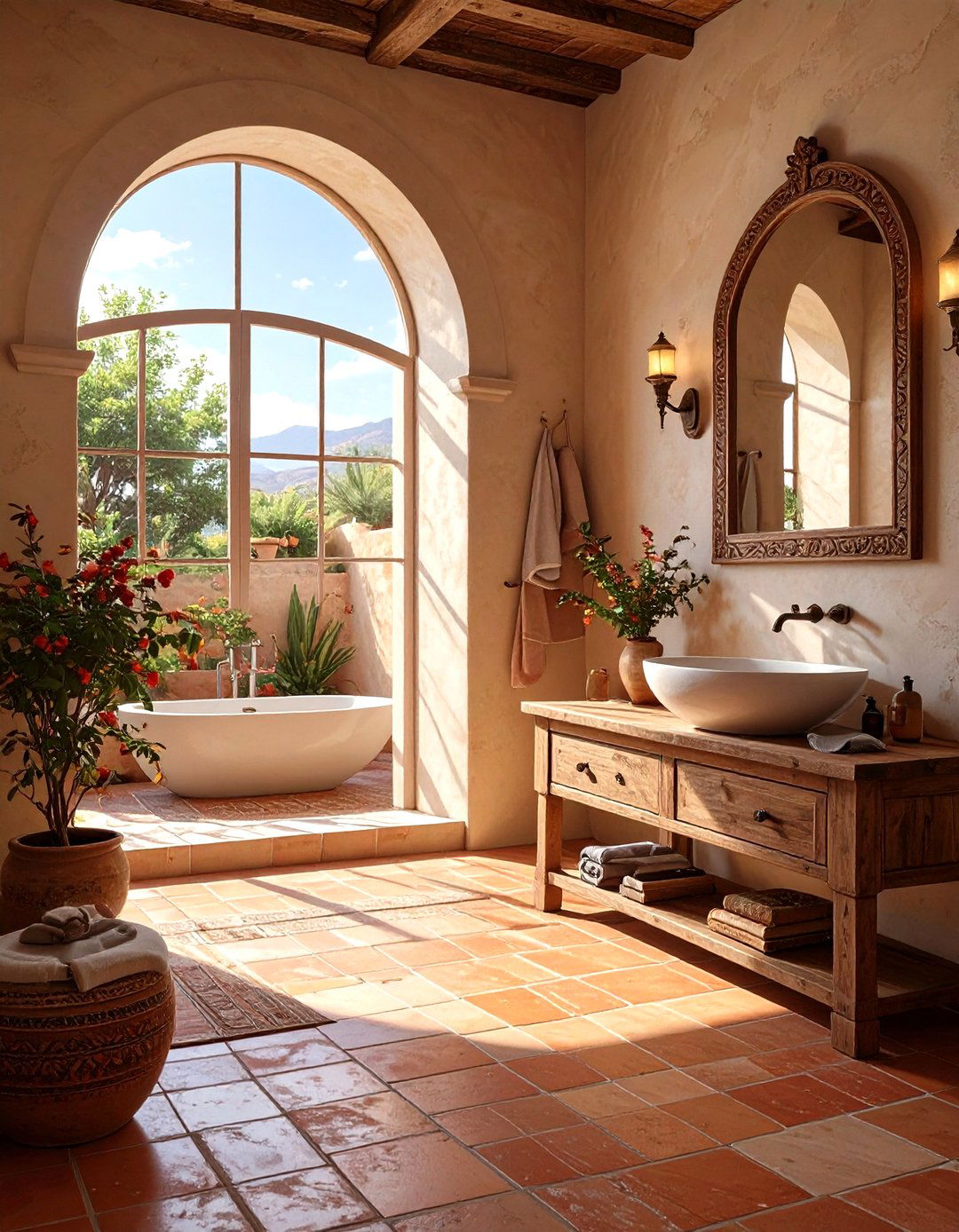 The Mediterranean Villa Bathroom - 30 master bathroom ideas photo gallery