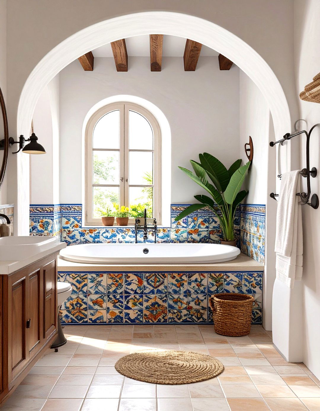 The Mediterranean Villa Bathroom - 30 master bathroom remodel ideas