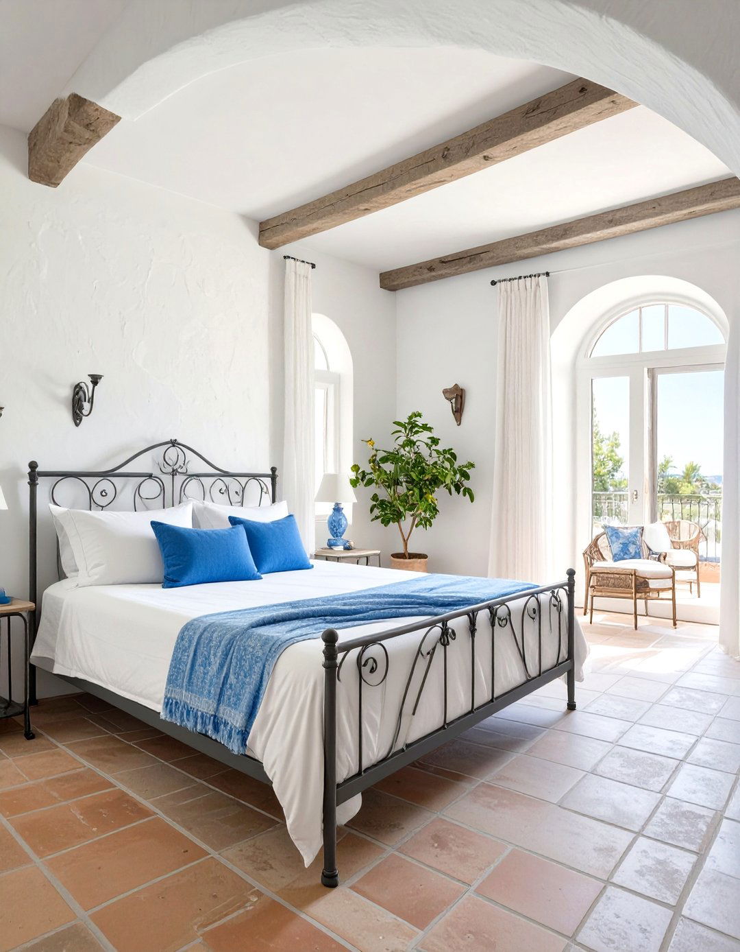 The Mediterranean Villa Bedroom - 30 luxury bedroom interior design ideas