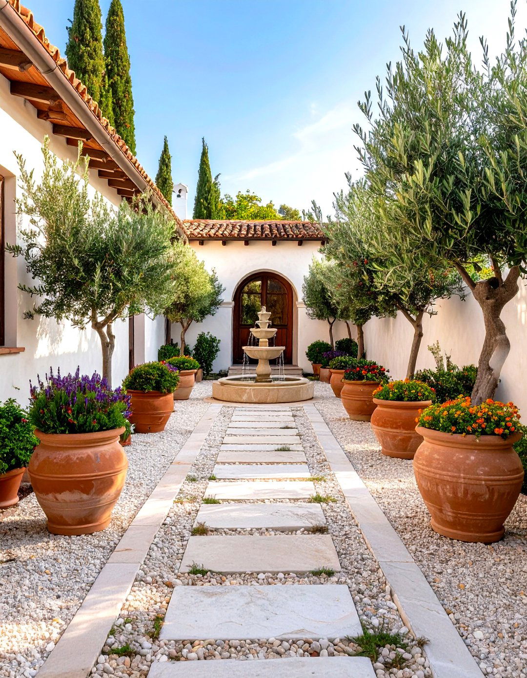 The Mediterranean Villa Front Yard - 30 front yard ideas