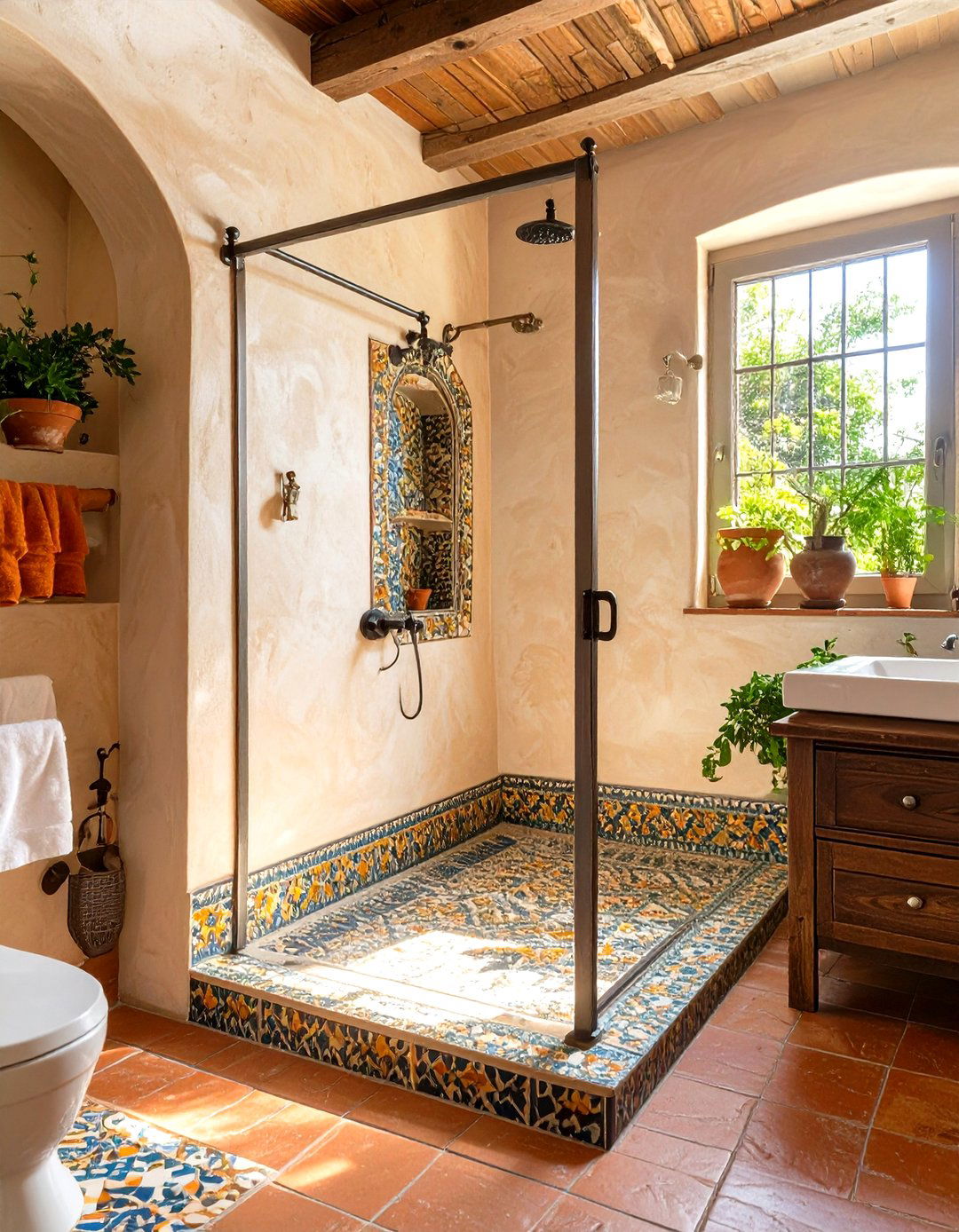 The Mediterranean Villa Handicap Shower - 30 handicap shower ideas