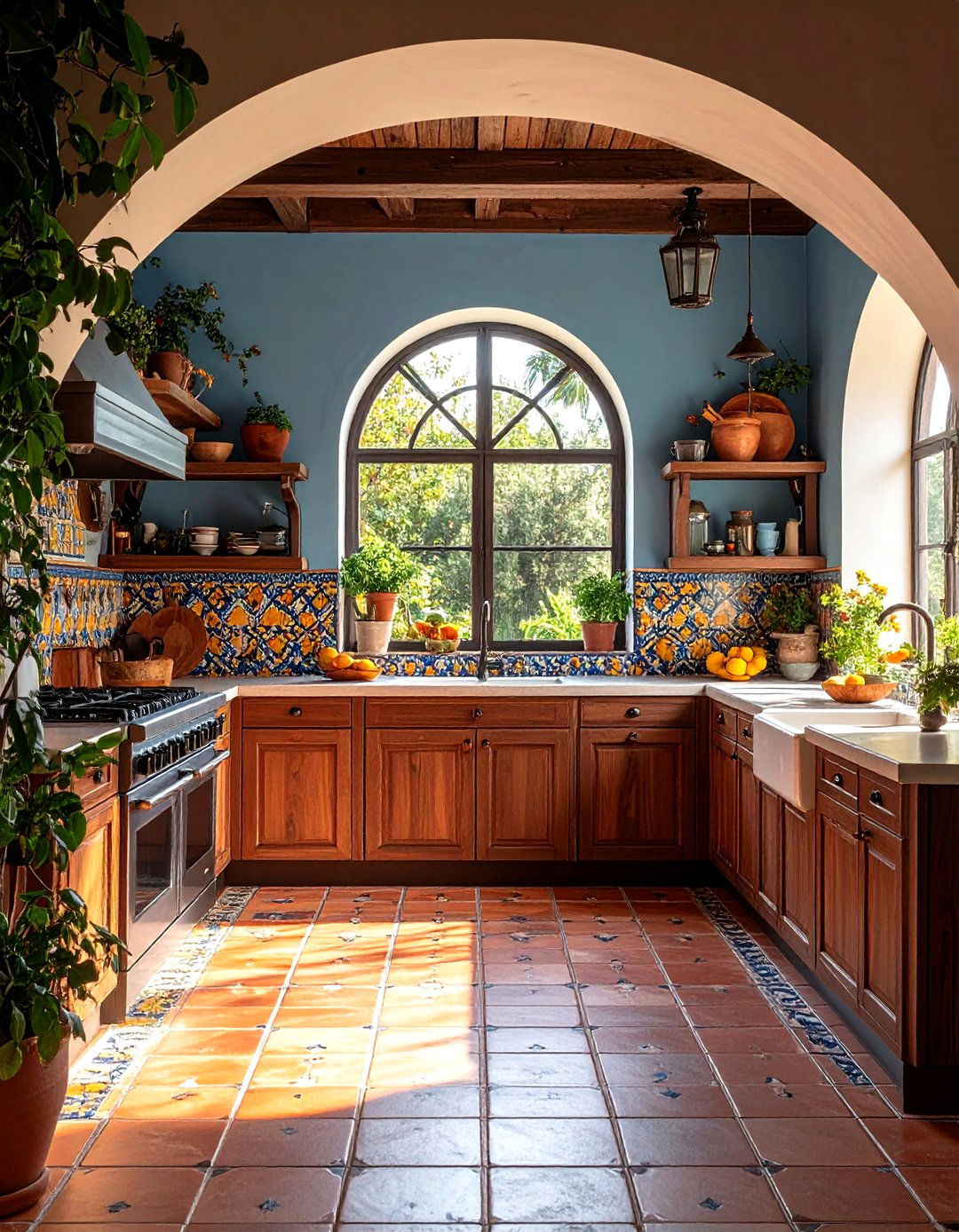 The Mediterranean Villa Kitchen - 30 kitchen remodeling ideas