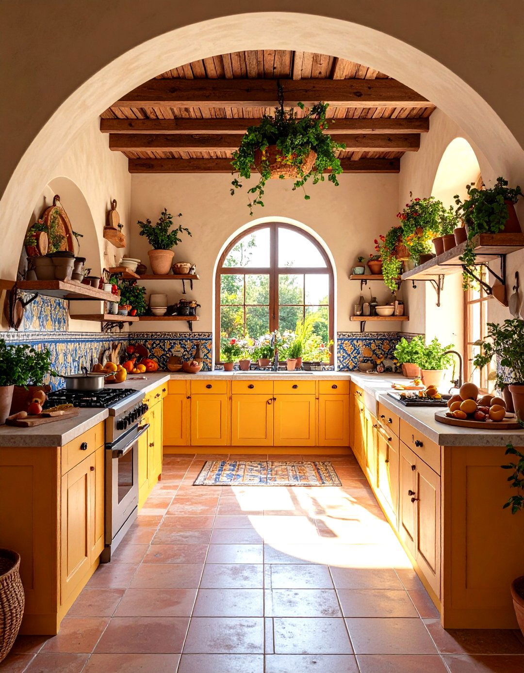 The Mediterranean Villa Kitchen - 30 kitchen remodels ideas