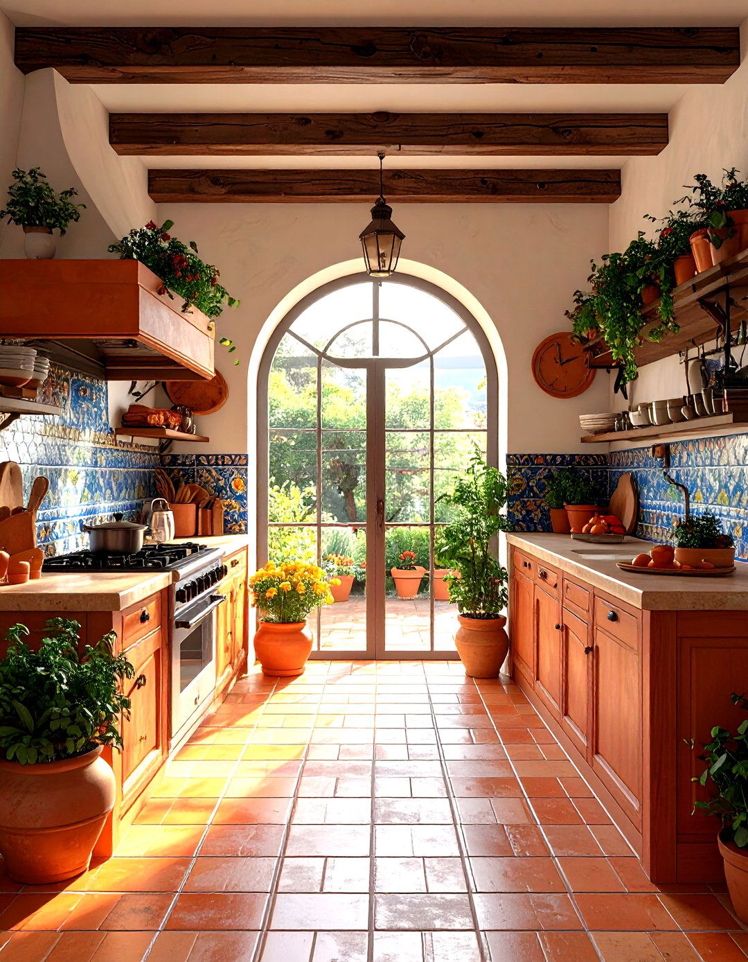 The Mediterranean Villa Kitchen - 30 kitchen style ideas