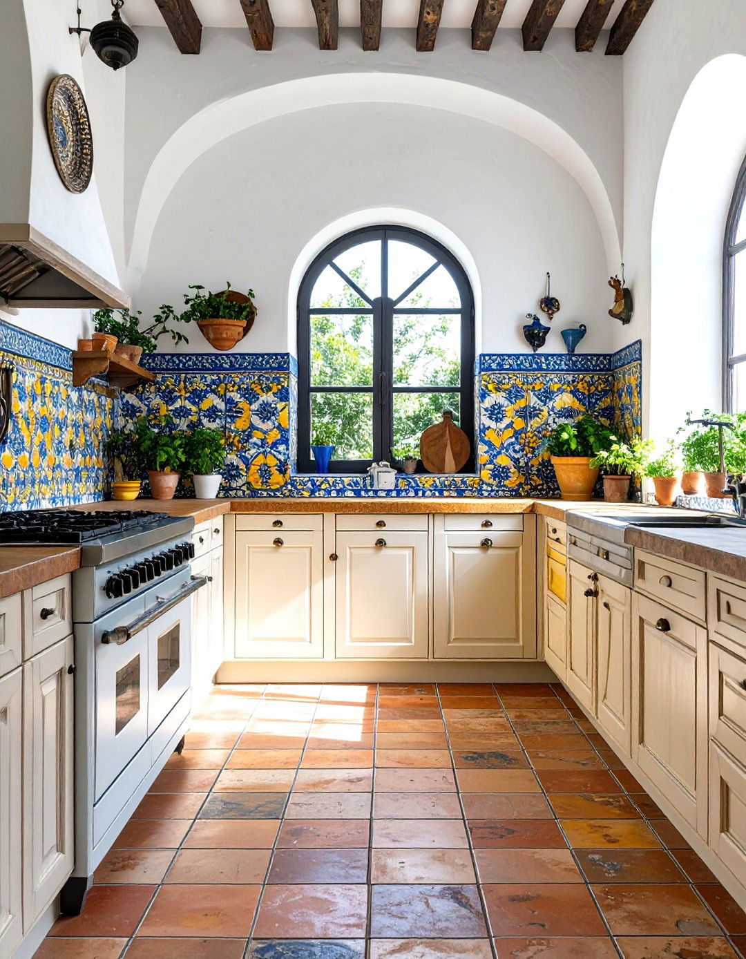 The Mediterranean Villa Kitchen - 30 free kitchen design ideas