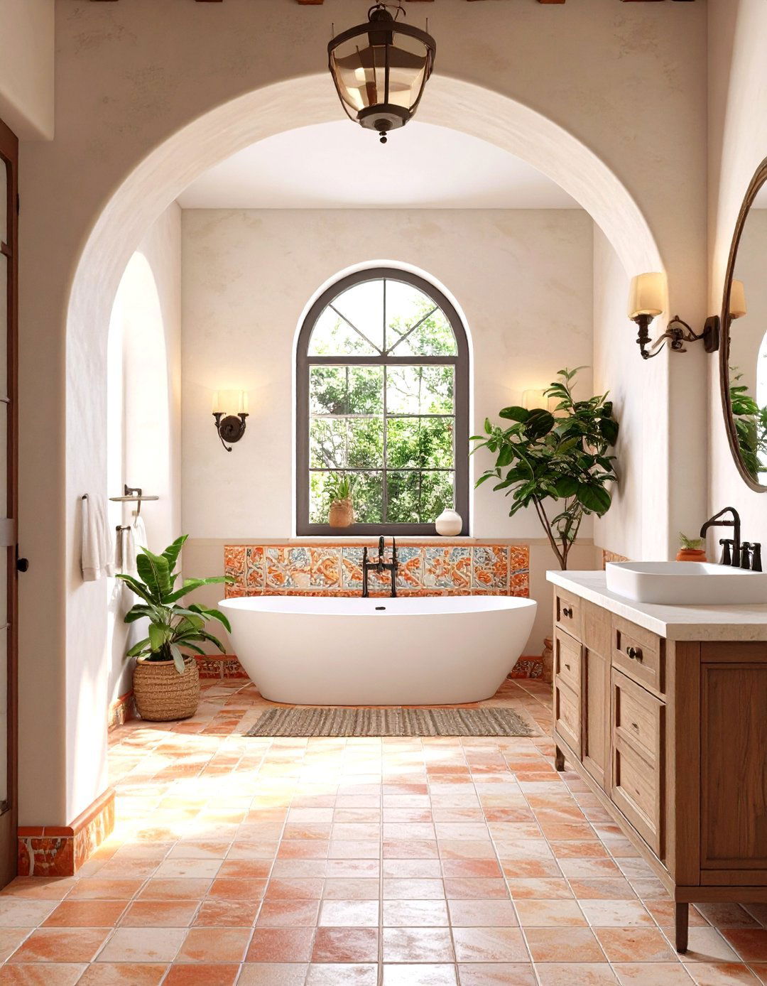 The Mediterranean Villa Master Bathroom - 30 luxury master bathroom ideas