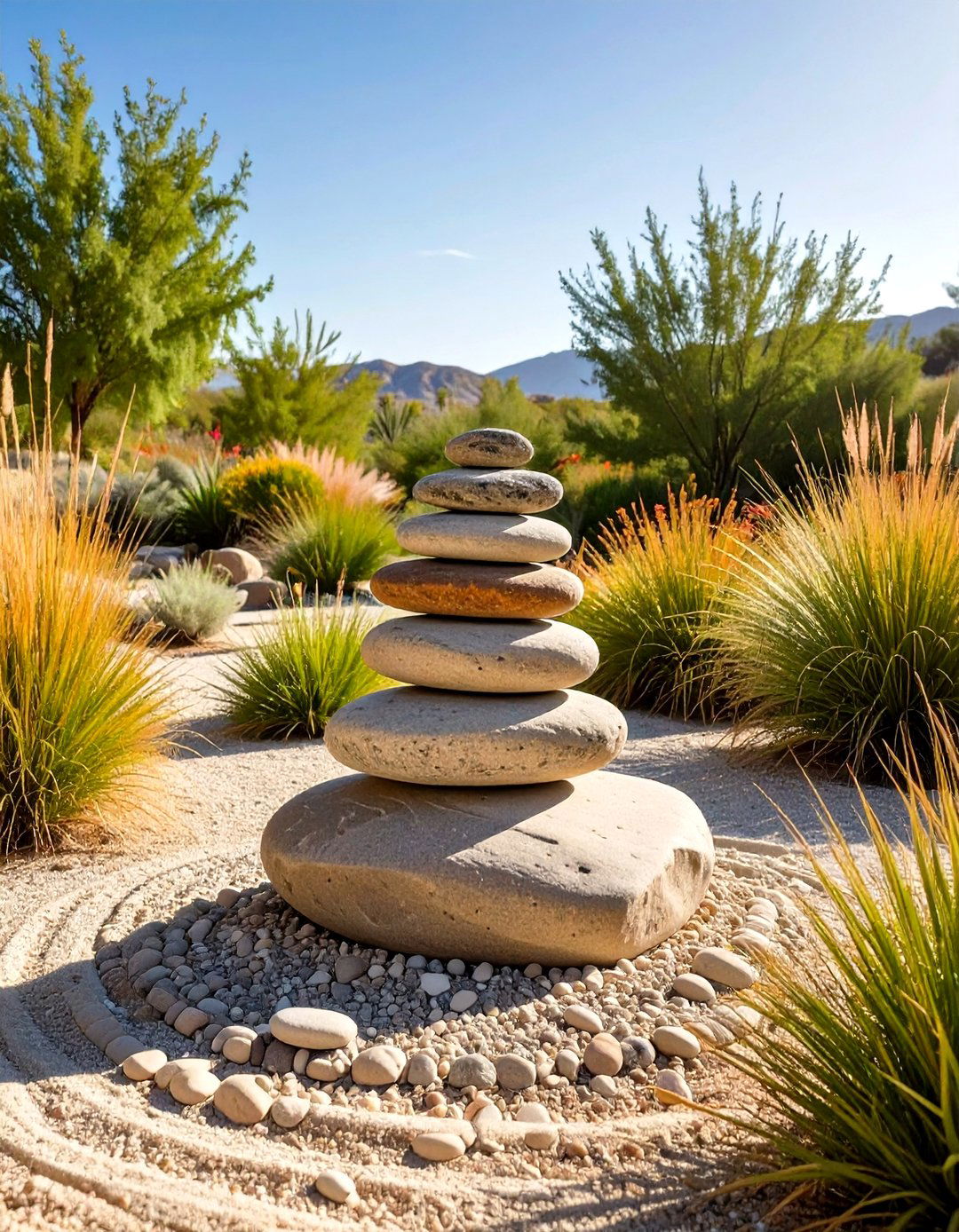 The Memory Stone Cairn Garden - 30 memorial garden ideas