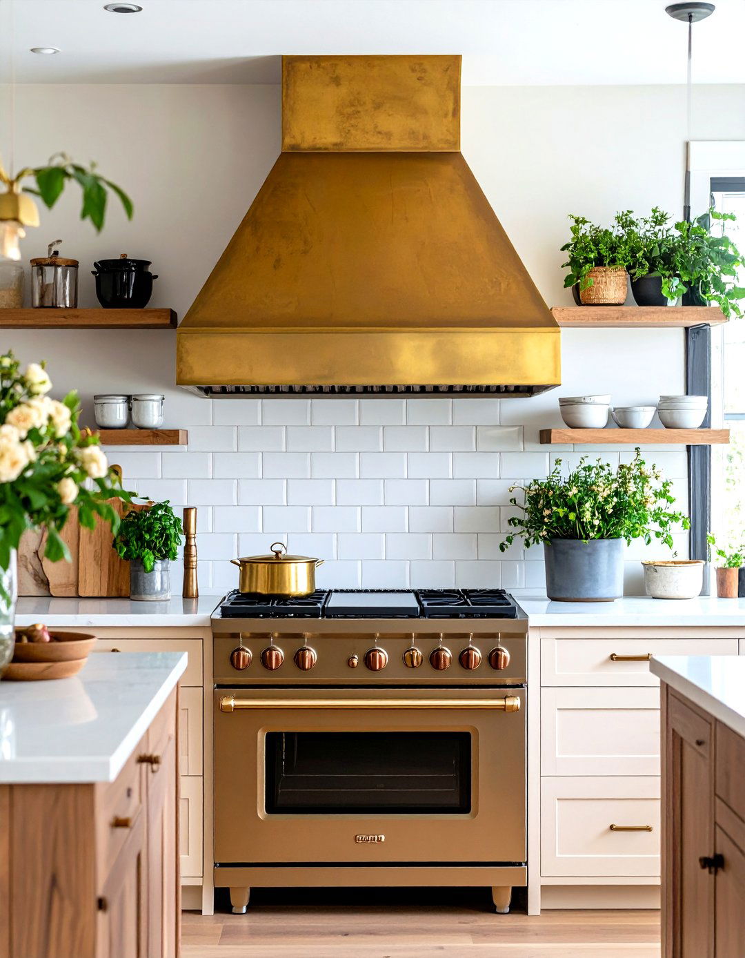 The Metal Range Hood Statement - 30 latest kitchen designs
