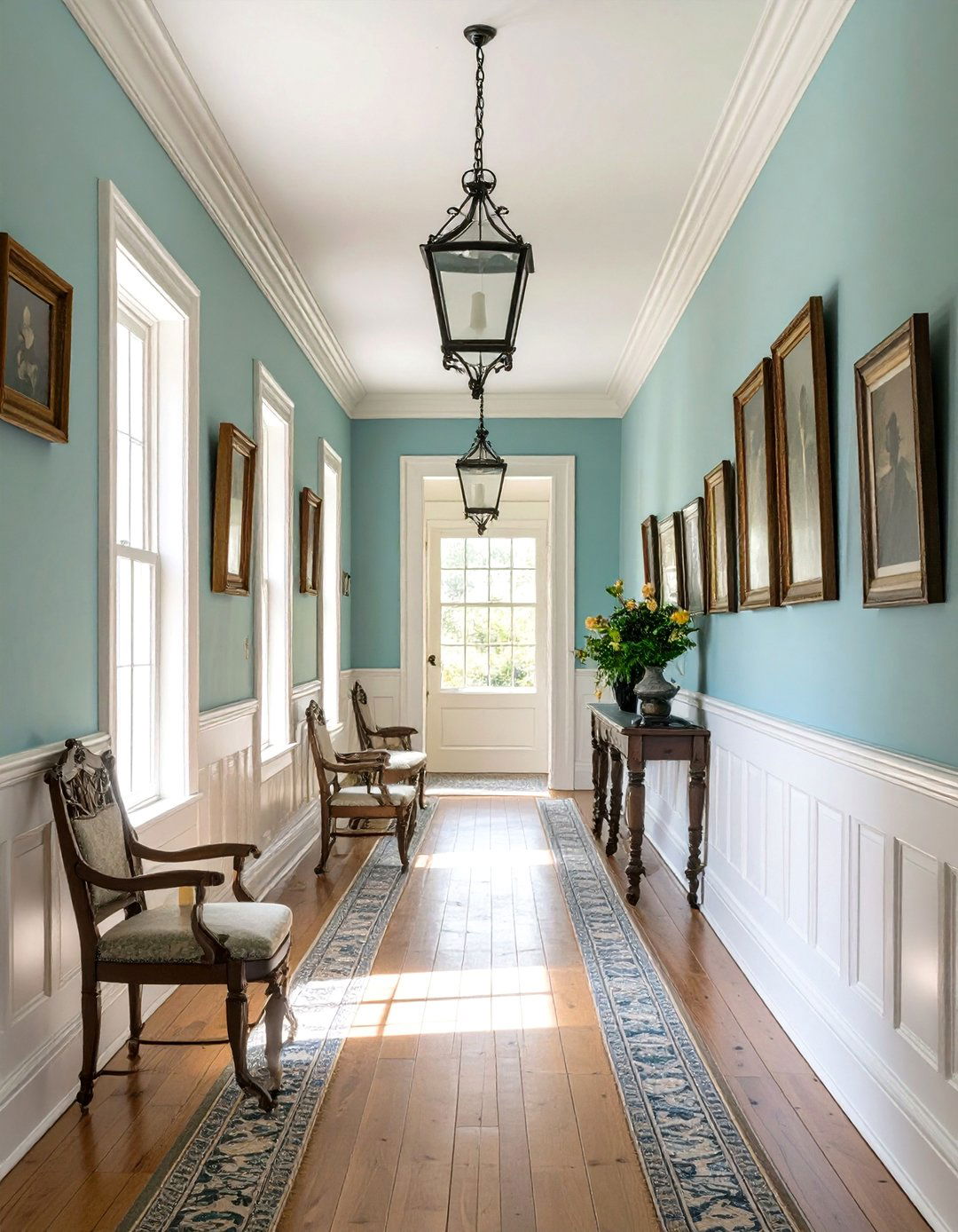 The Mid Atlantic Colonial Hallway - 30 colonial interior design ideas