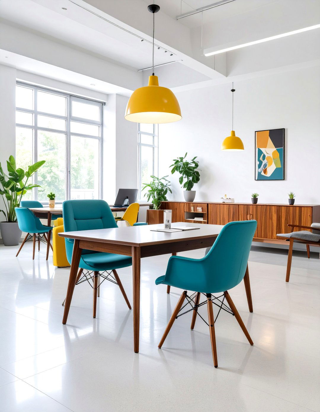The Mid Century Modern Agency - 30 office ideas for work