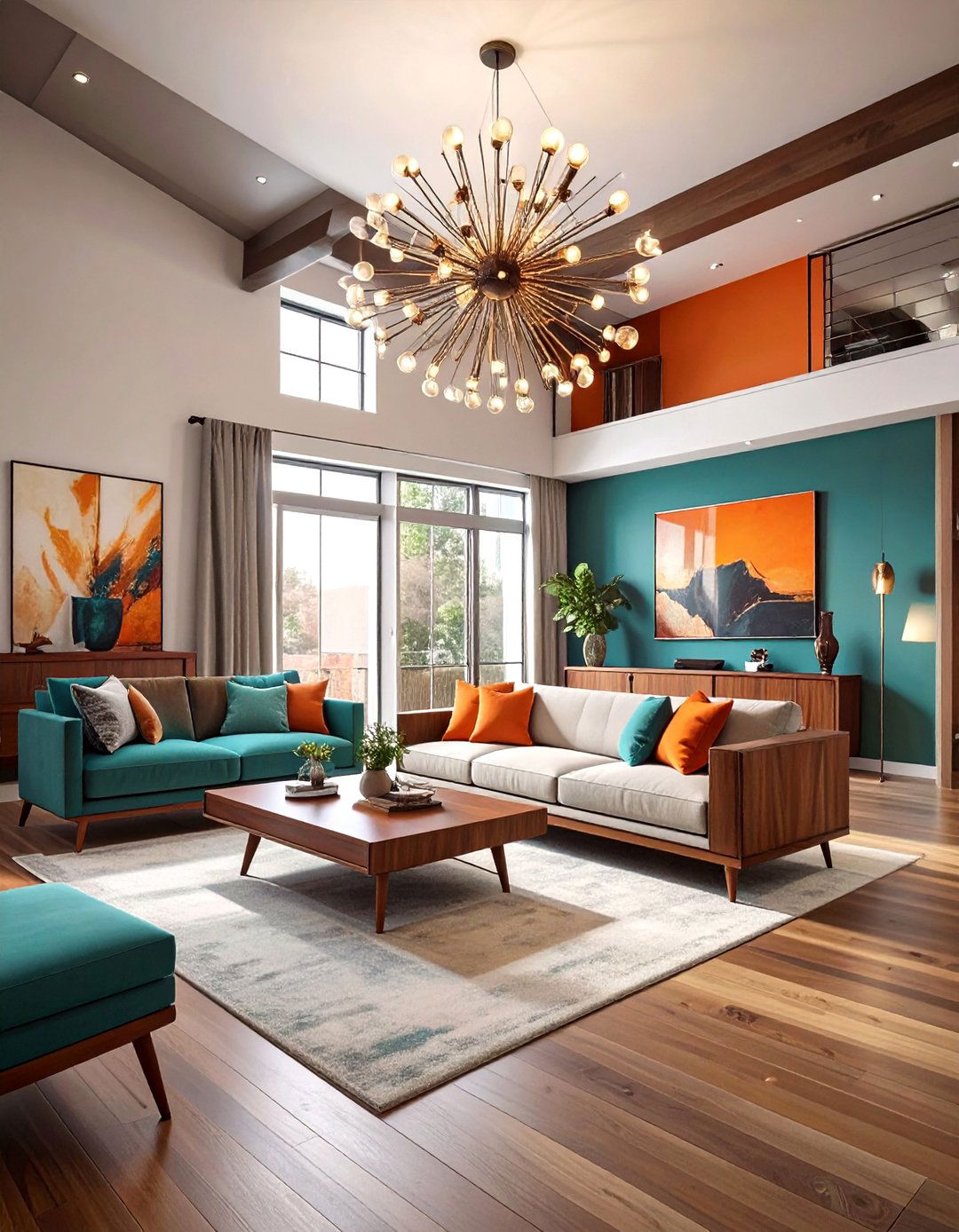 The Mid Century Modern Basement Apartment - 30 basement apartment ideas