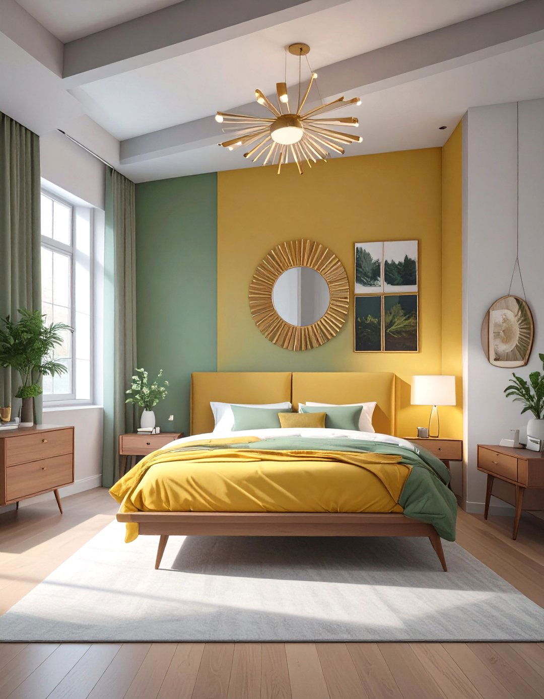 The Mid Century Modern Basement Bedroom - 30 basement bedroom ideas