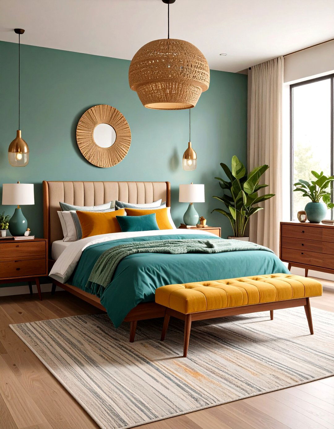 The Mid Century Modern Bedroom - 30 dream bedroom ideas