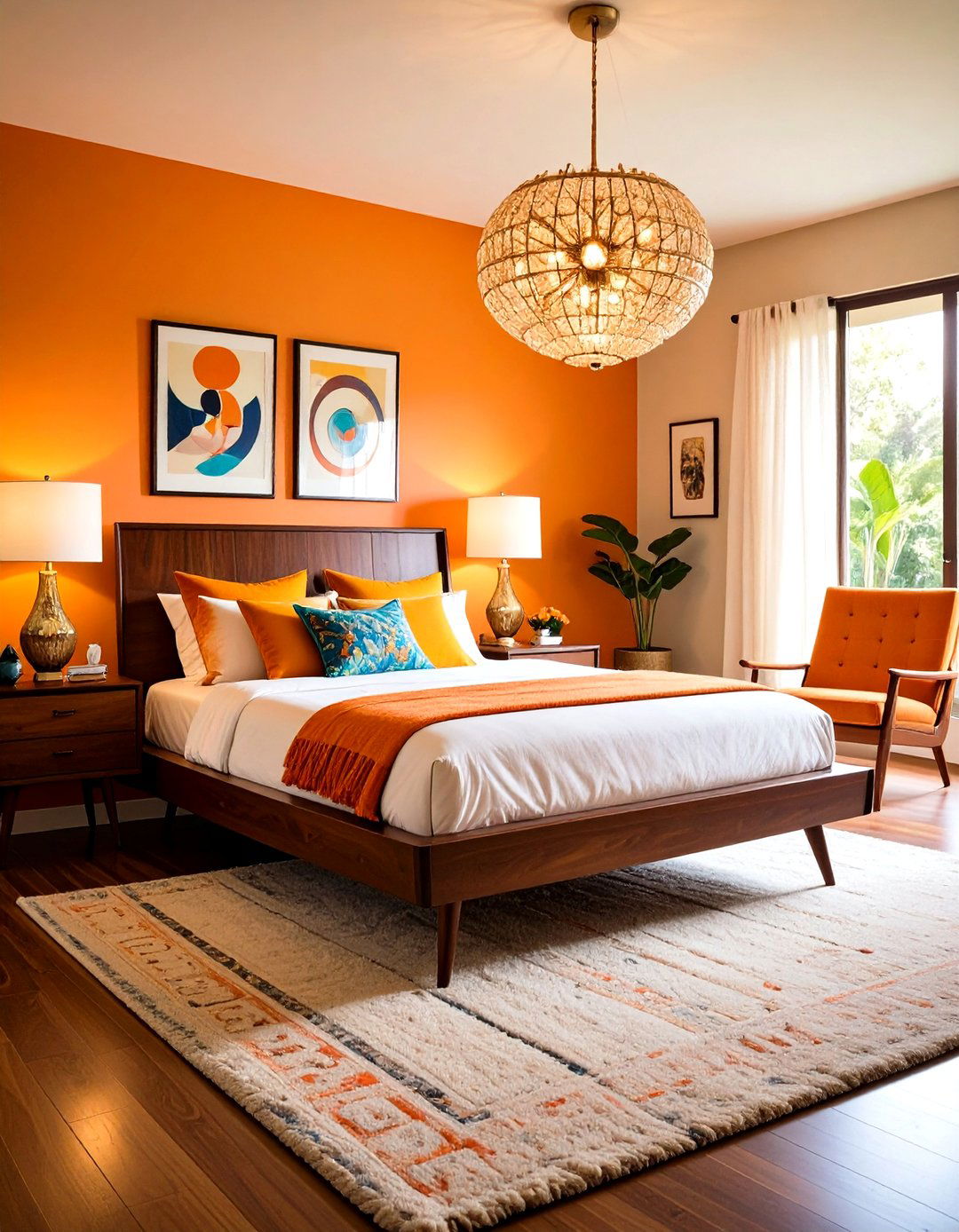 The Mid Century Modern Bedroom - 30 large master bedroom ideas