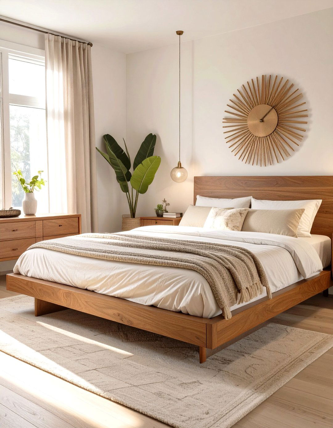 The Mid Century Modern Bedroom - 30 cozy modern small bedroom ideas