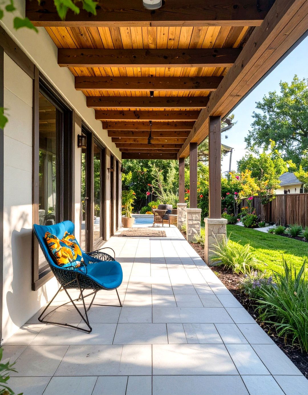 The Mid Century Modern Breezeway - 30 covered patio extension ideas