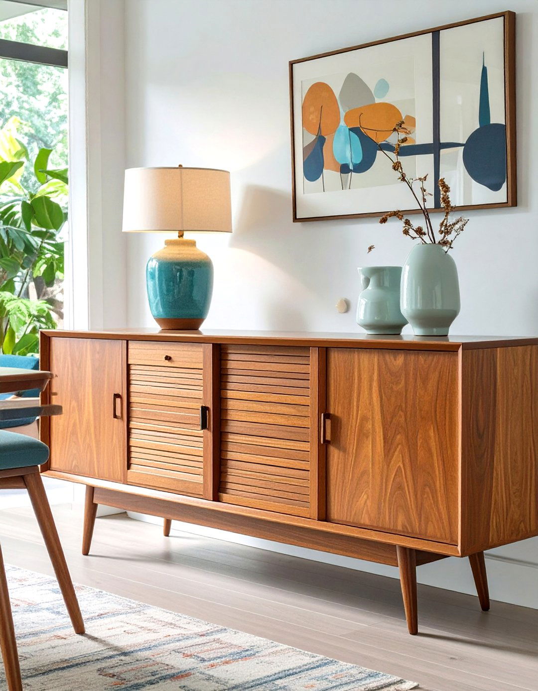 The Mid Century Modern Credenza - 30 dining room storage ideas