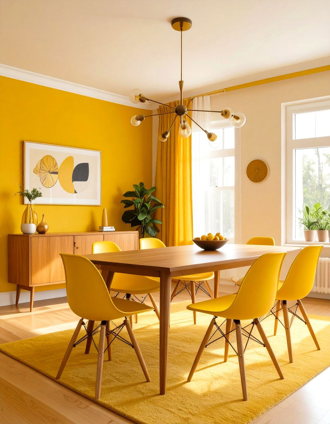 The Mid Century Modern Dining Room - 30 interior design images ideas