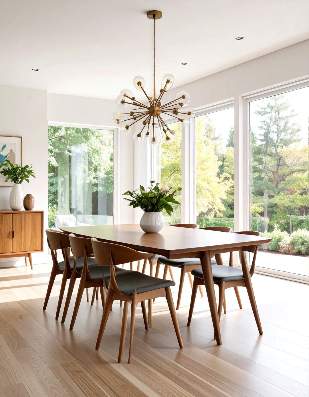 The Mid Century Modern Dining Room - 30 interior design project manager ideas