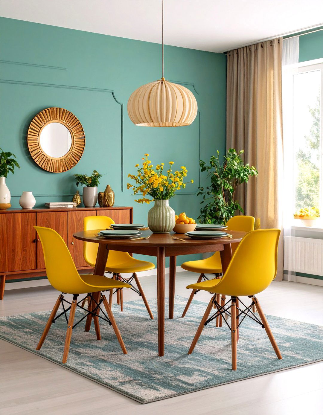 The Mid Century Modern Dining Room - 30 1950s interior design ideas
