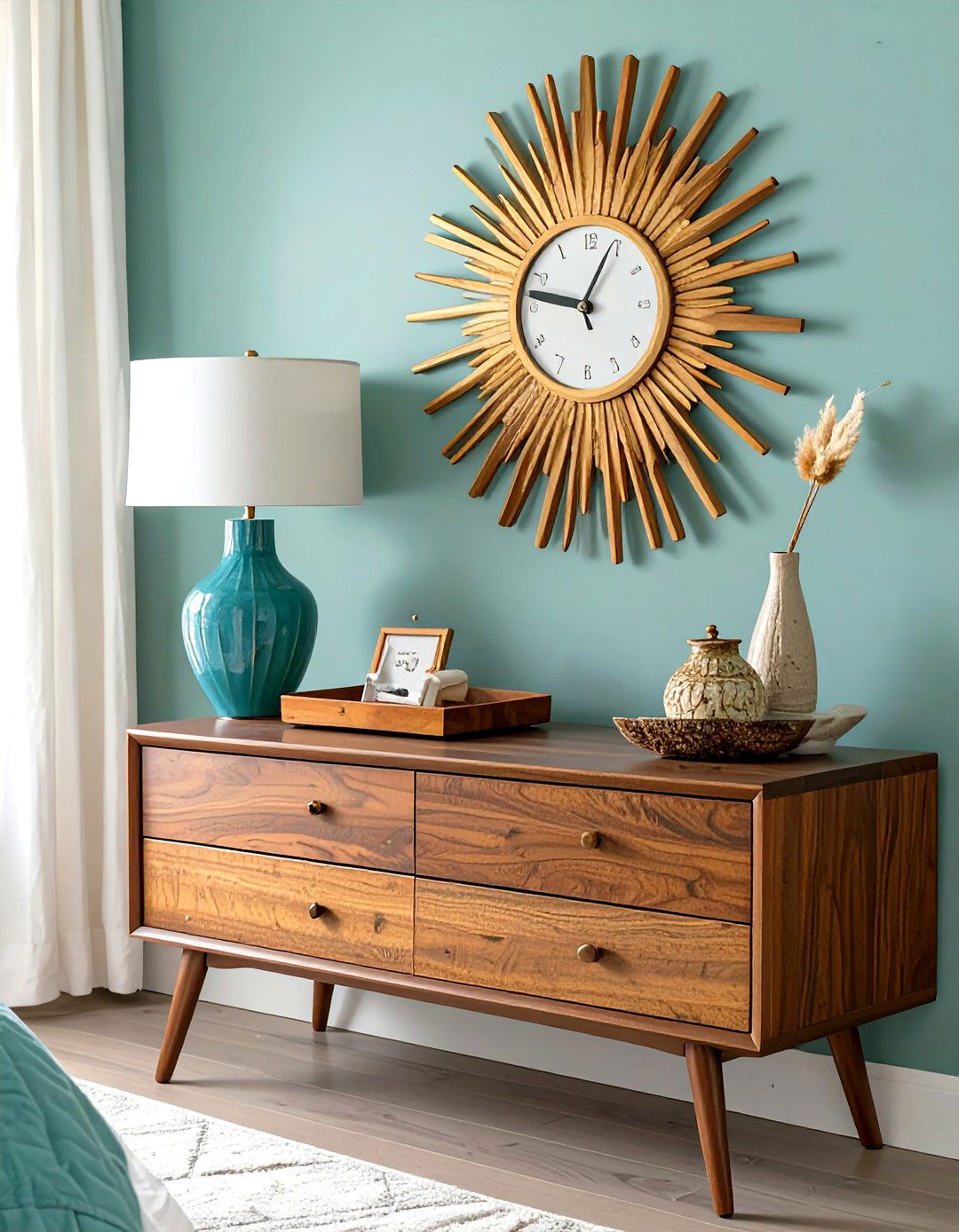 The Mid Century Modern Dresser - 30 bedroom dresser top decor ideas