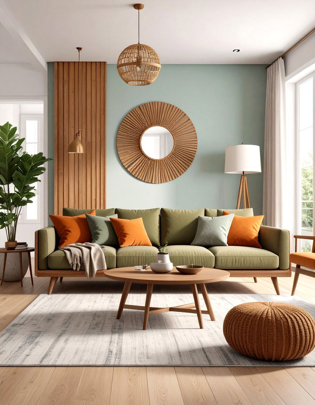 The Mid Century Modern Family Room Vibe - 30 family room decorating ideas