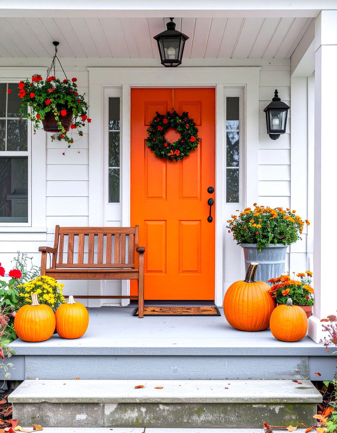 The Mid Century Modern Front Porch - 30  front porch ideas