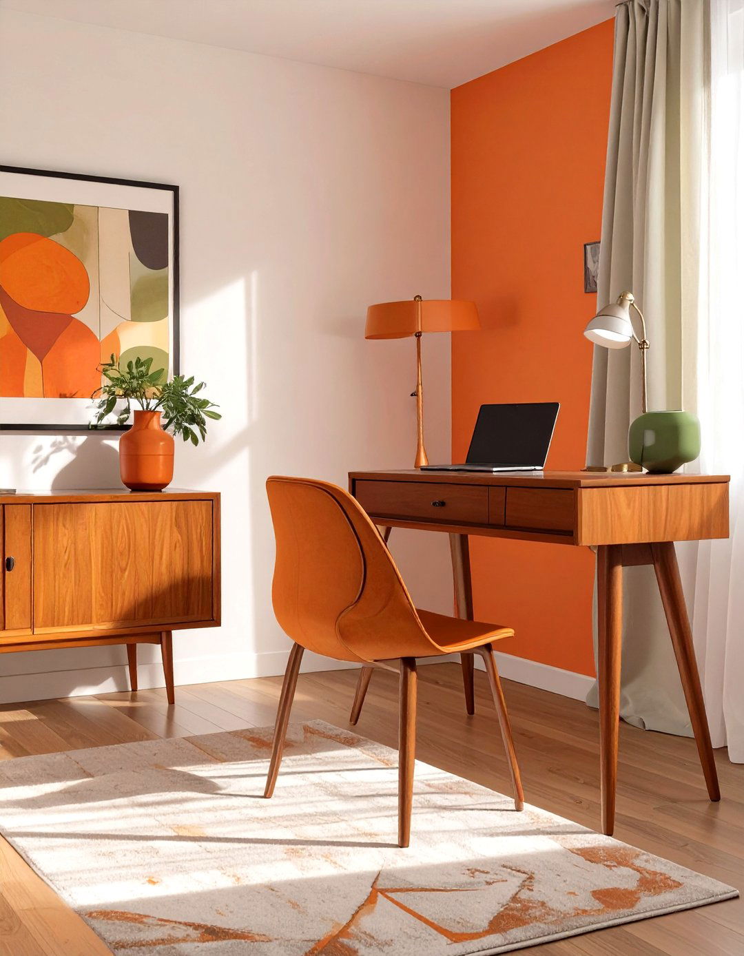 The Mid Century Modern Home Office - 30 home office furniture ideas
