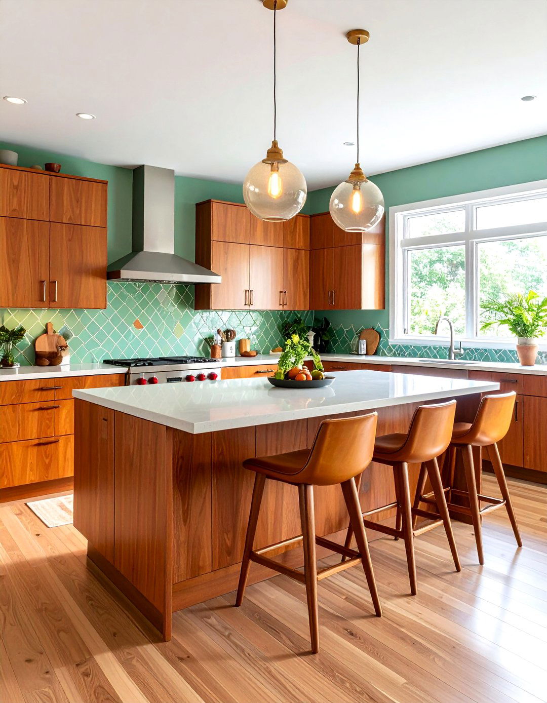The Mid Century Modern Kitchen - 30 3d kitchen design ideas