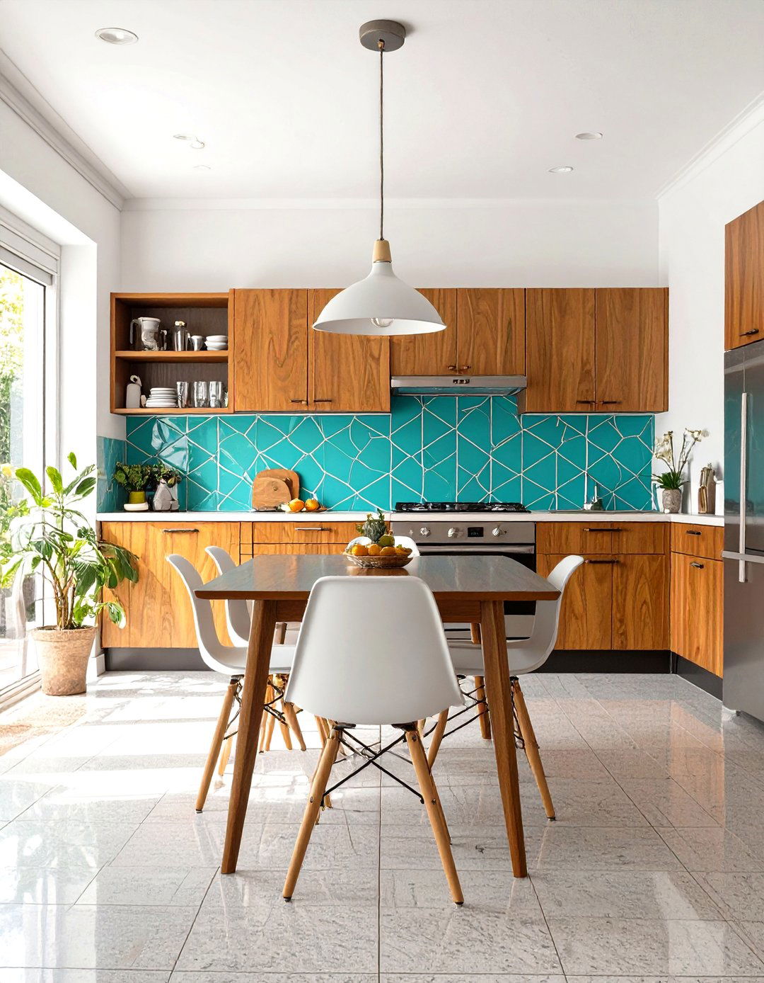 The Mid Century Modern Kitchen - 30 free kitchen design ideas