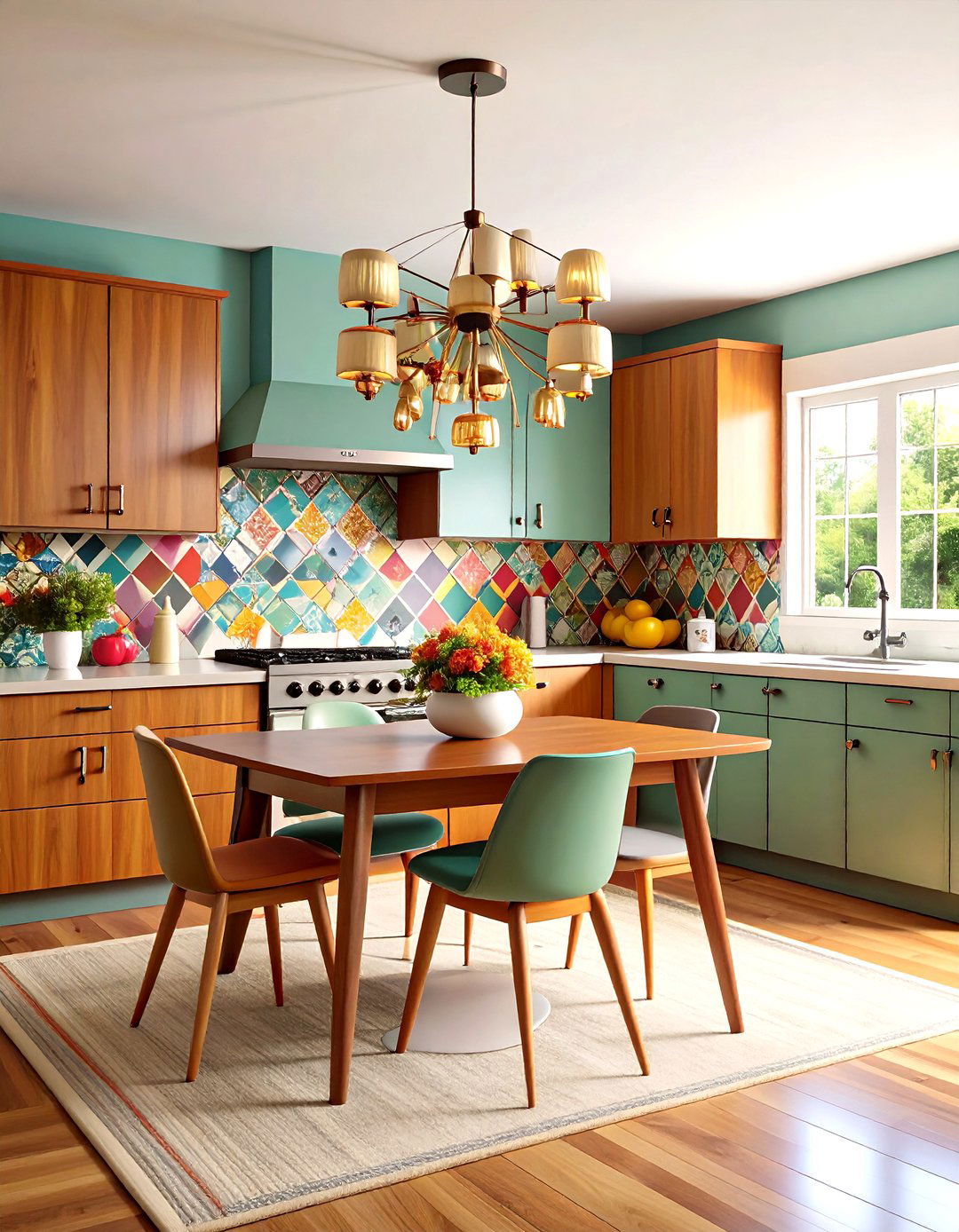 The Mid Century Modern Kitchen - 30 kitchen decorating ideas