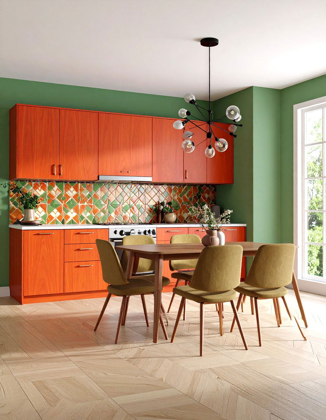 The Mid Century Modern Kitchen - 30 kitchen remodeling ideas