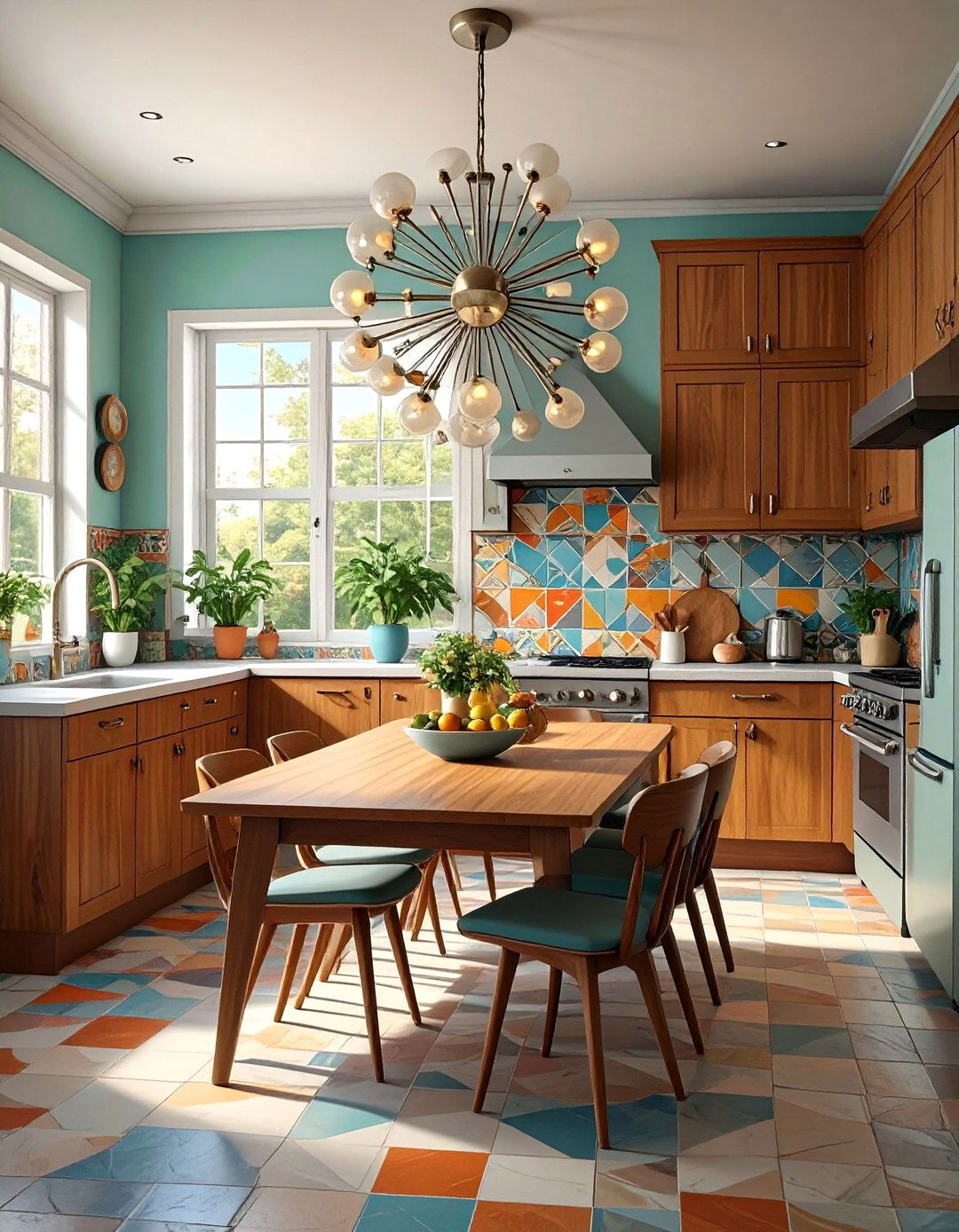 The Mid Century Modern Kitchen - 30 modern kitchen designs photo gallery