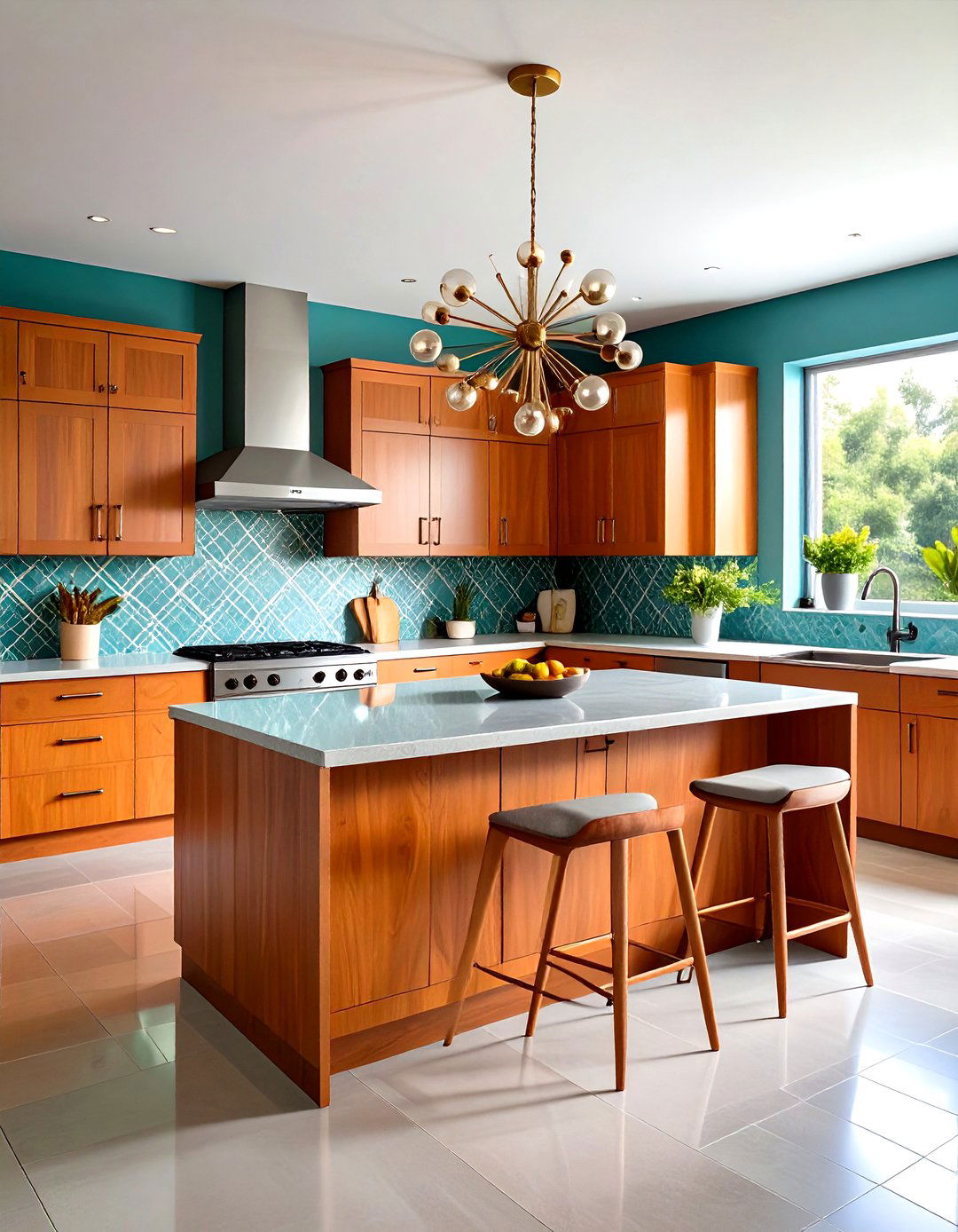 The Mid Century Modern Kitchen Design - 30 kitchen improvement ideas miprenovate