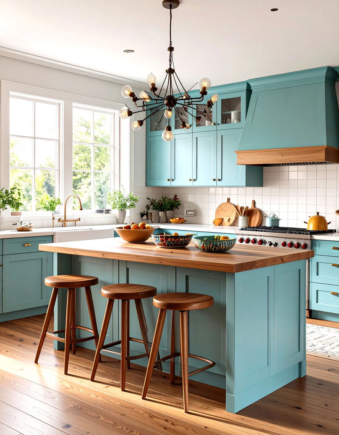 The Mid Century Modern Kitchen Island - 30 kitchen island decor ideas