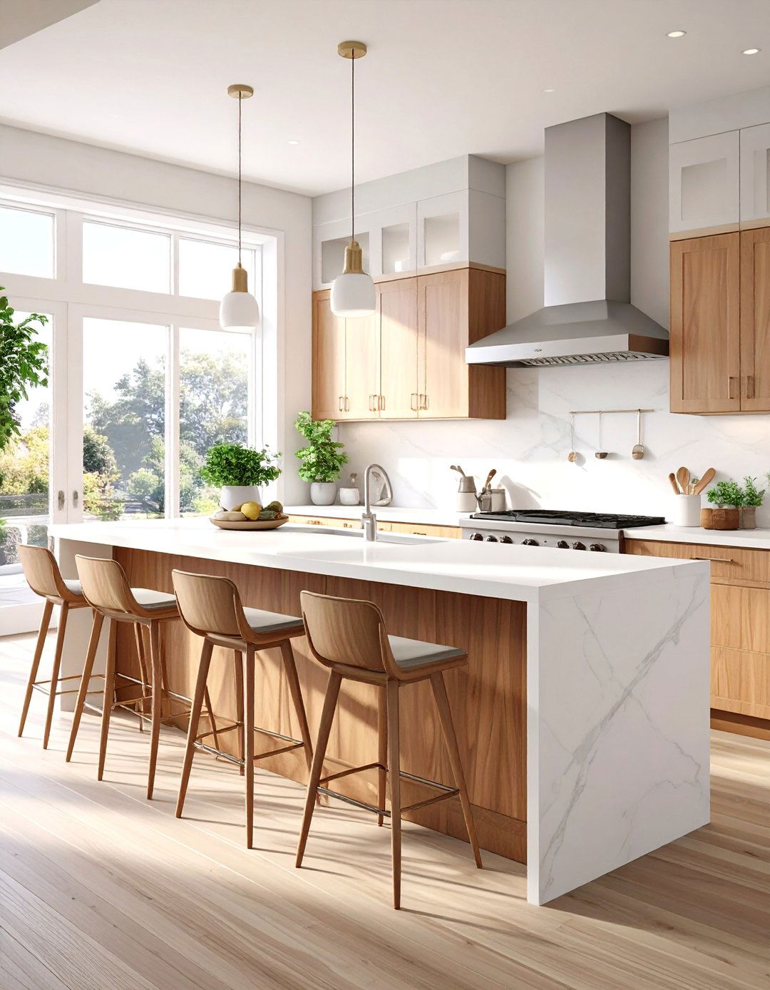 The Mid Century Modern Kitchen Island - 30 modern kitchen island ideas