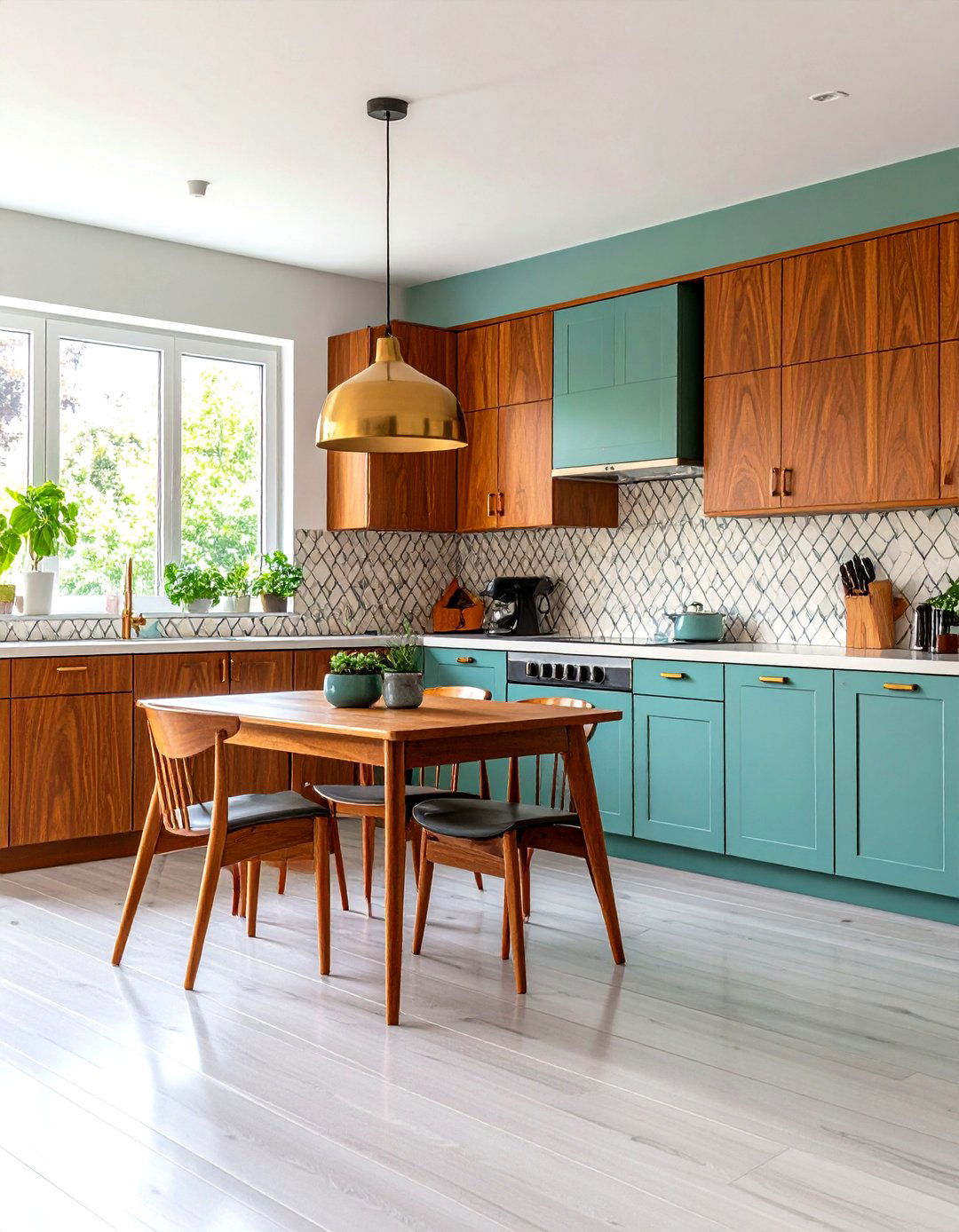 The Mid Century Modern Kitchenette - 30 kitchen ideas for small spaces