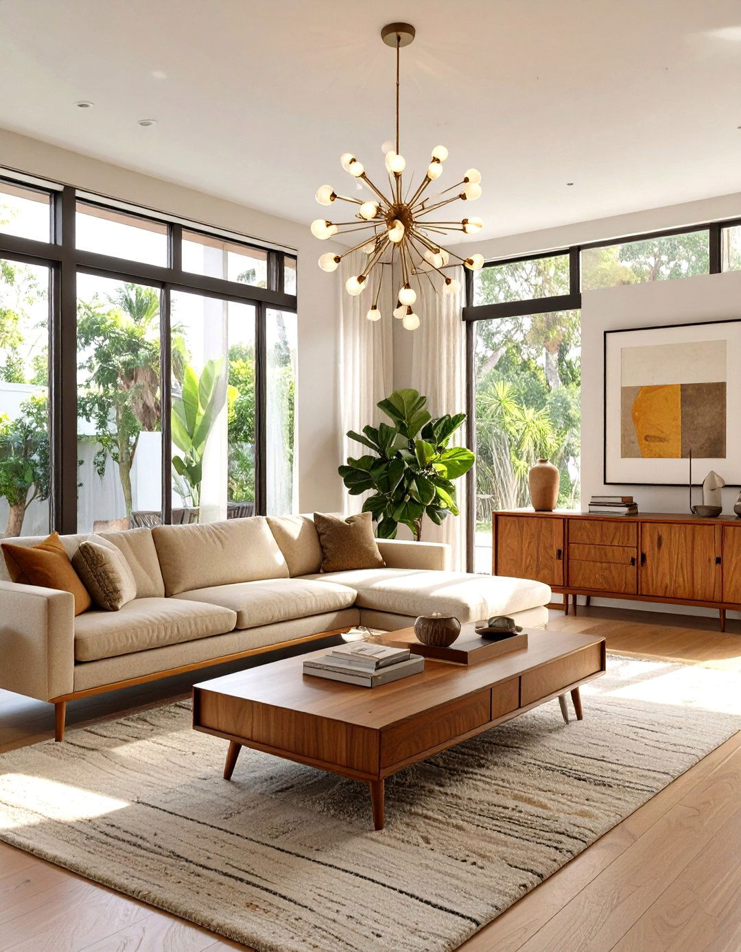 The Mid Century Modern Living Room - 30 interior design for living room ideas