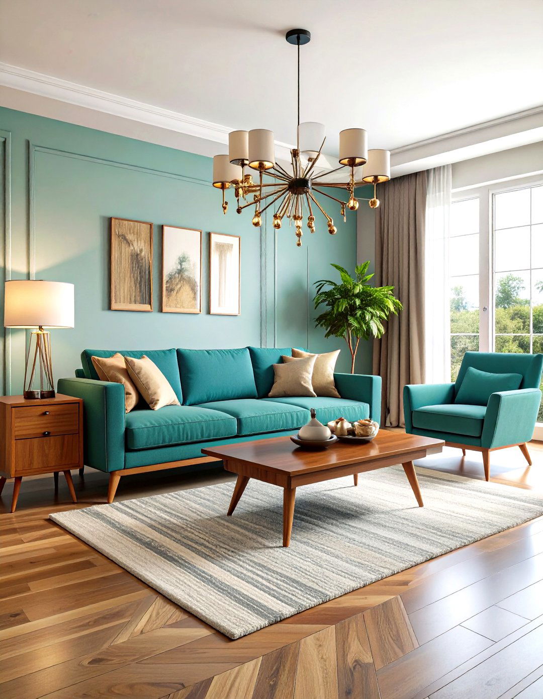 The Mid Century Modern Living Room - 30 living room setup ideas