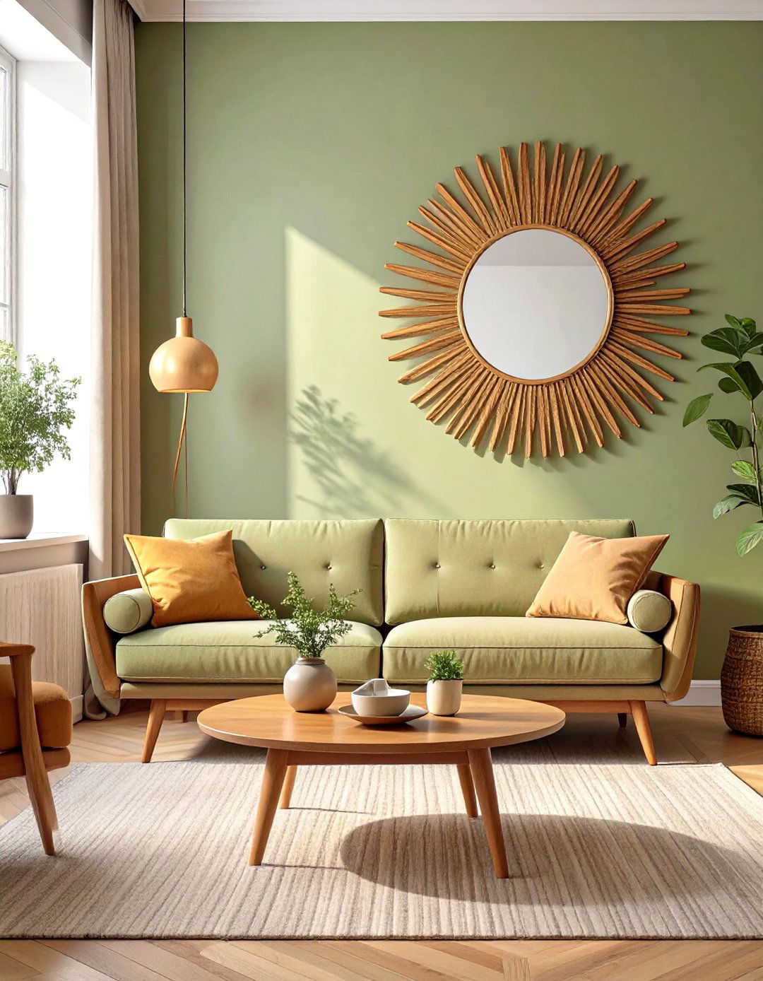 The Mid Century Modern Living Room - 30 extra small apartment living room ideas