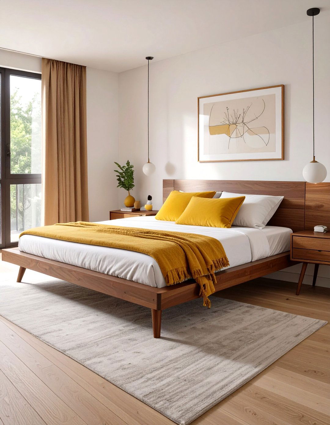 The Mid Century Modern Minimalist Bedroom - 30 minimalist bedroom ideas