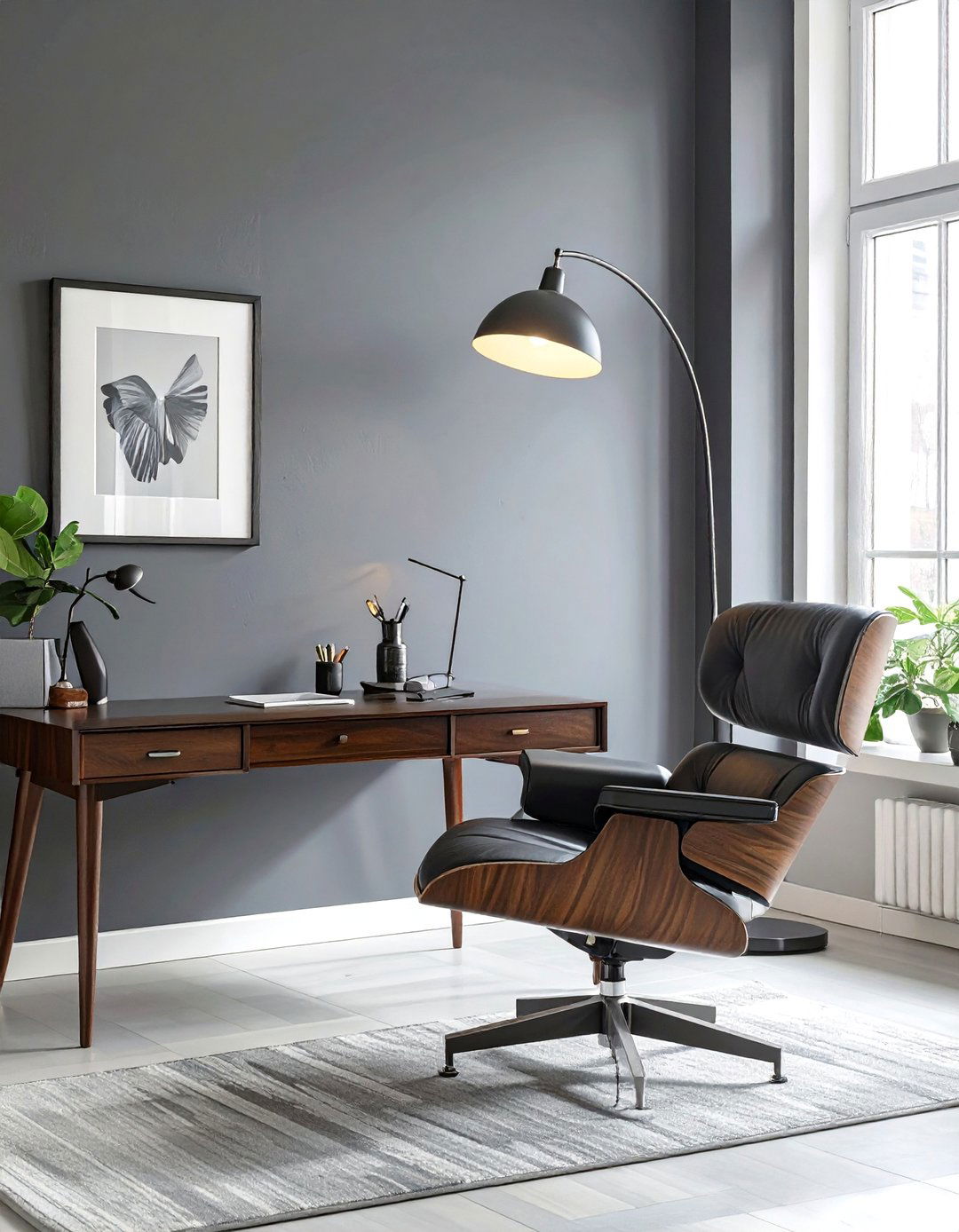 30 Professional Dark Office Ideas for Focus and Style - We Love Home Blog