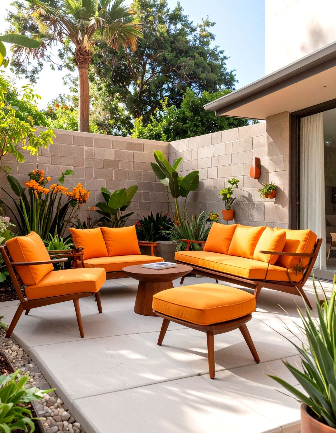 The Mid Century Modern Patio - 30 modern patio ideas