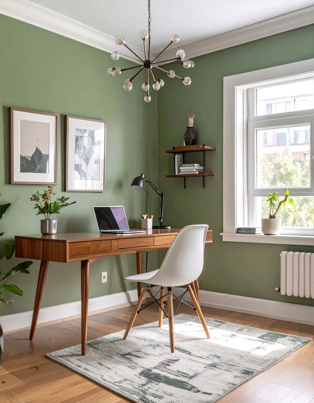 The Mid Century Modern Study - 30 best decor ideas for home office