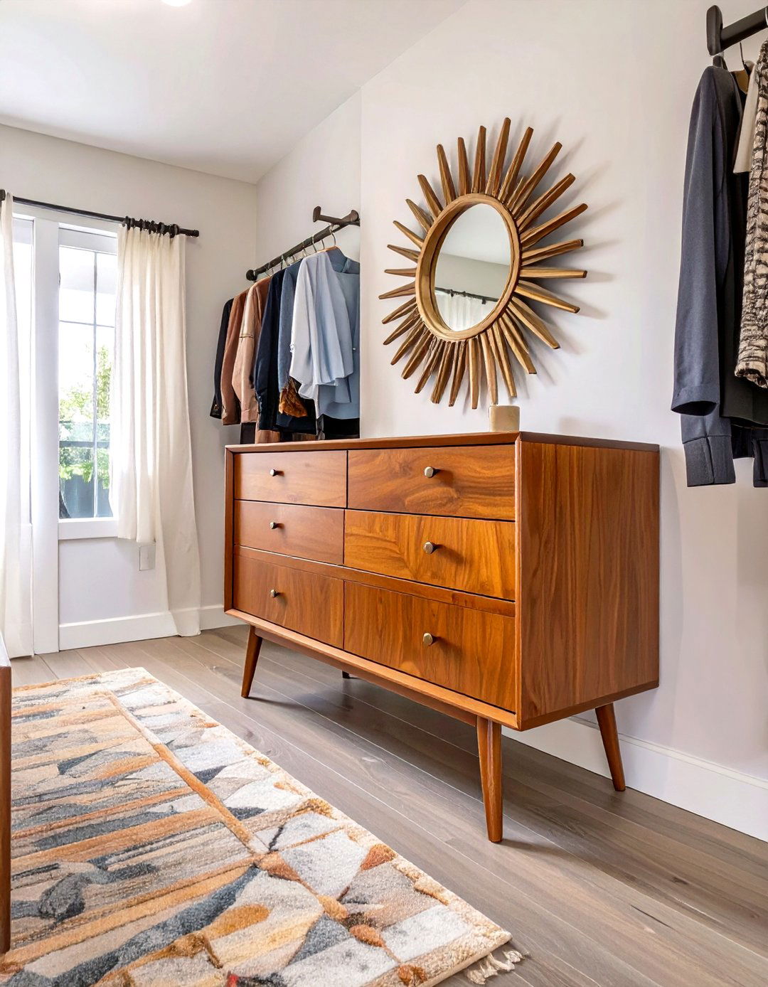 The Mid Century Modern Vibe - 30 dresser in closet ideas