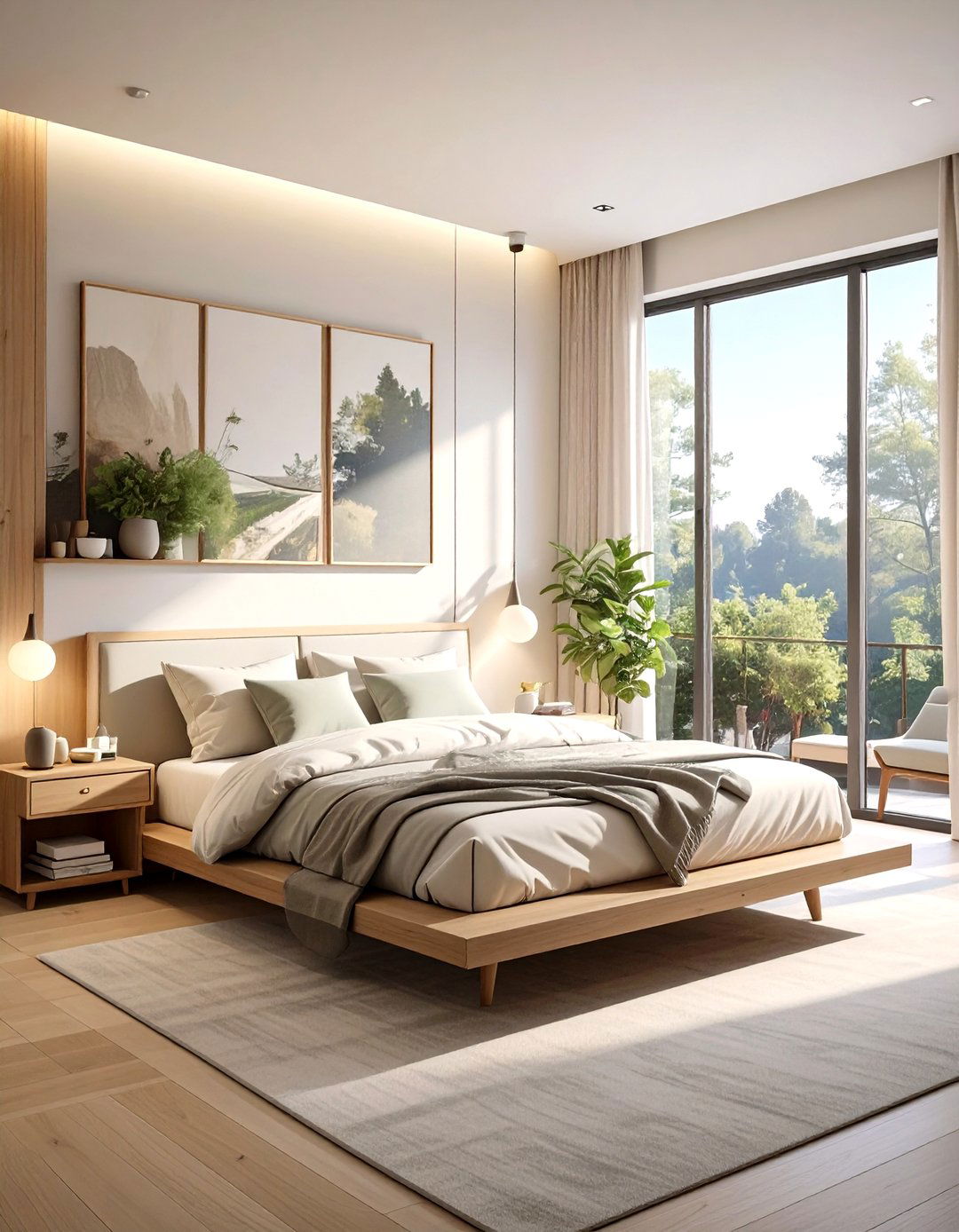 The Minimalist Bedroom Retreat - 30 master bedroom layout ideas