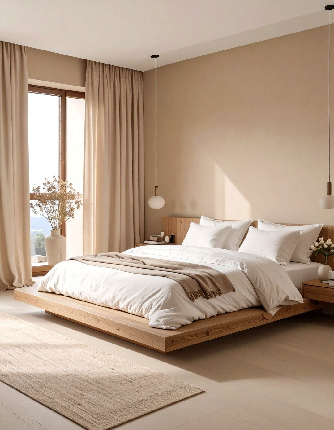 The Minimalist Beige Bedroom - 30 modern beige bedroom ideas