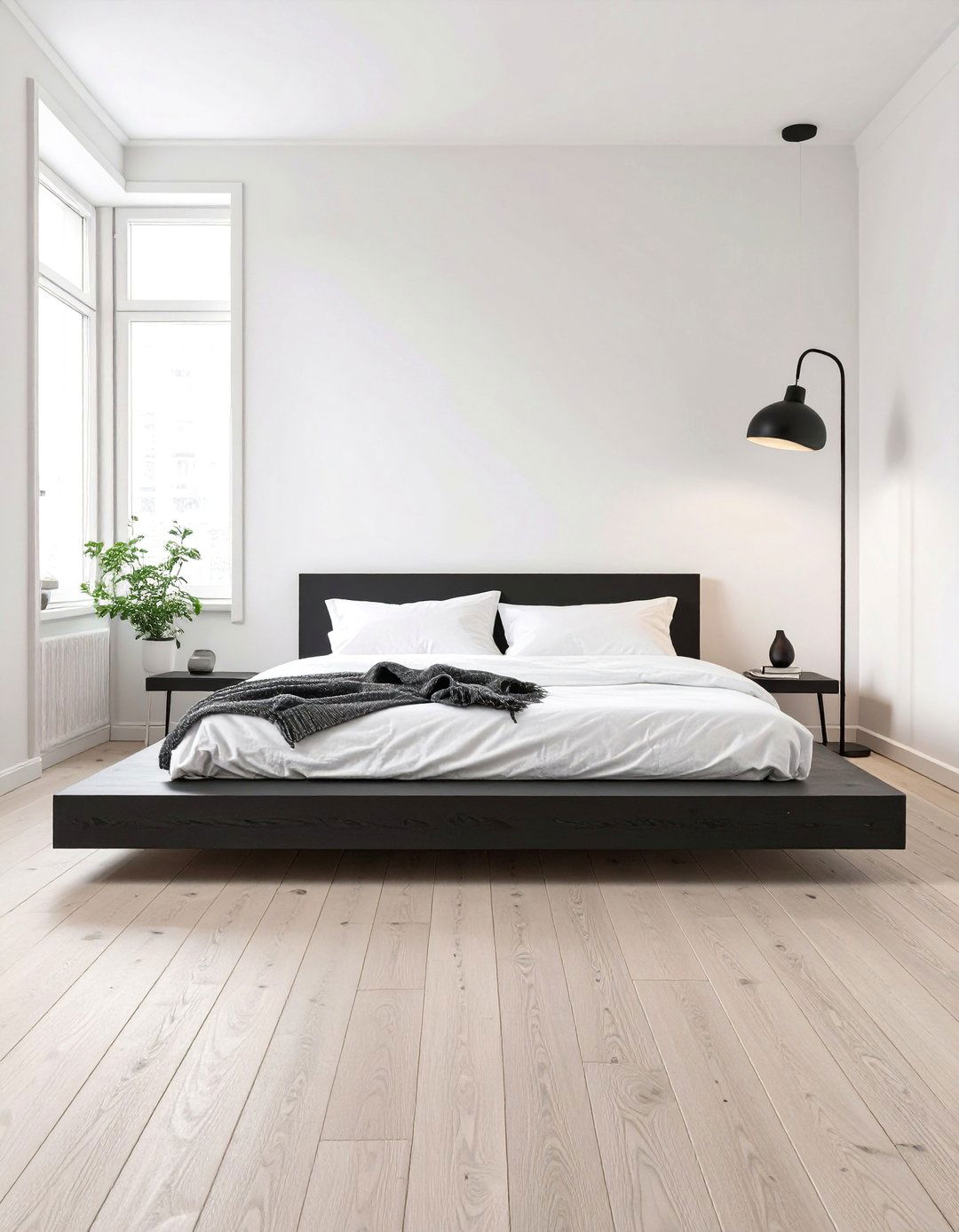 The Minimalist Black and White Bedroom Escape - 30 black and white bedroom ideas